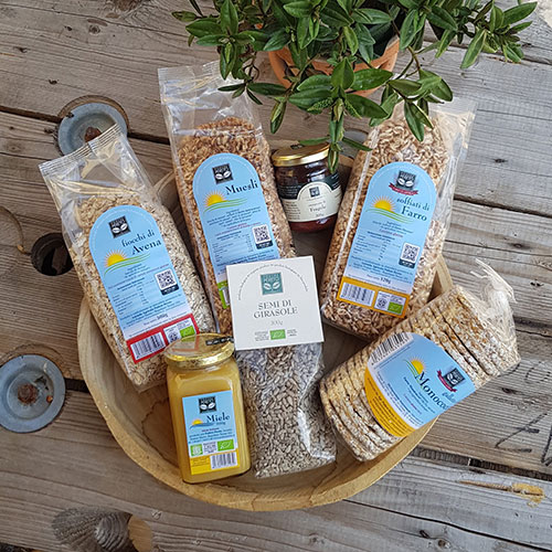 linea colazione biologica Podere Pereto